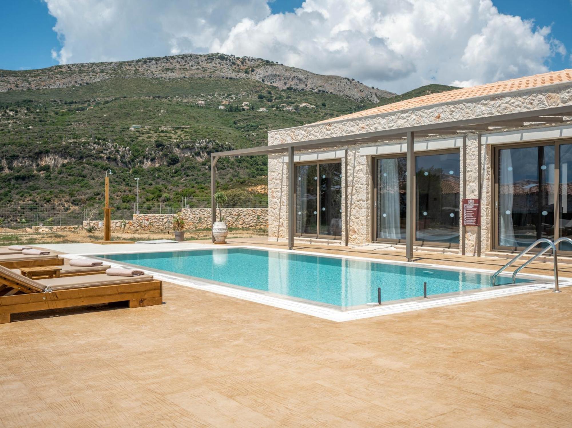 Pantheon Luxury Villas Skala  Exterior foto