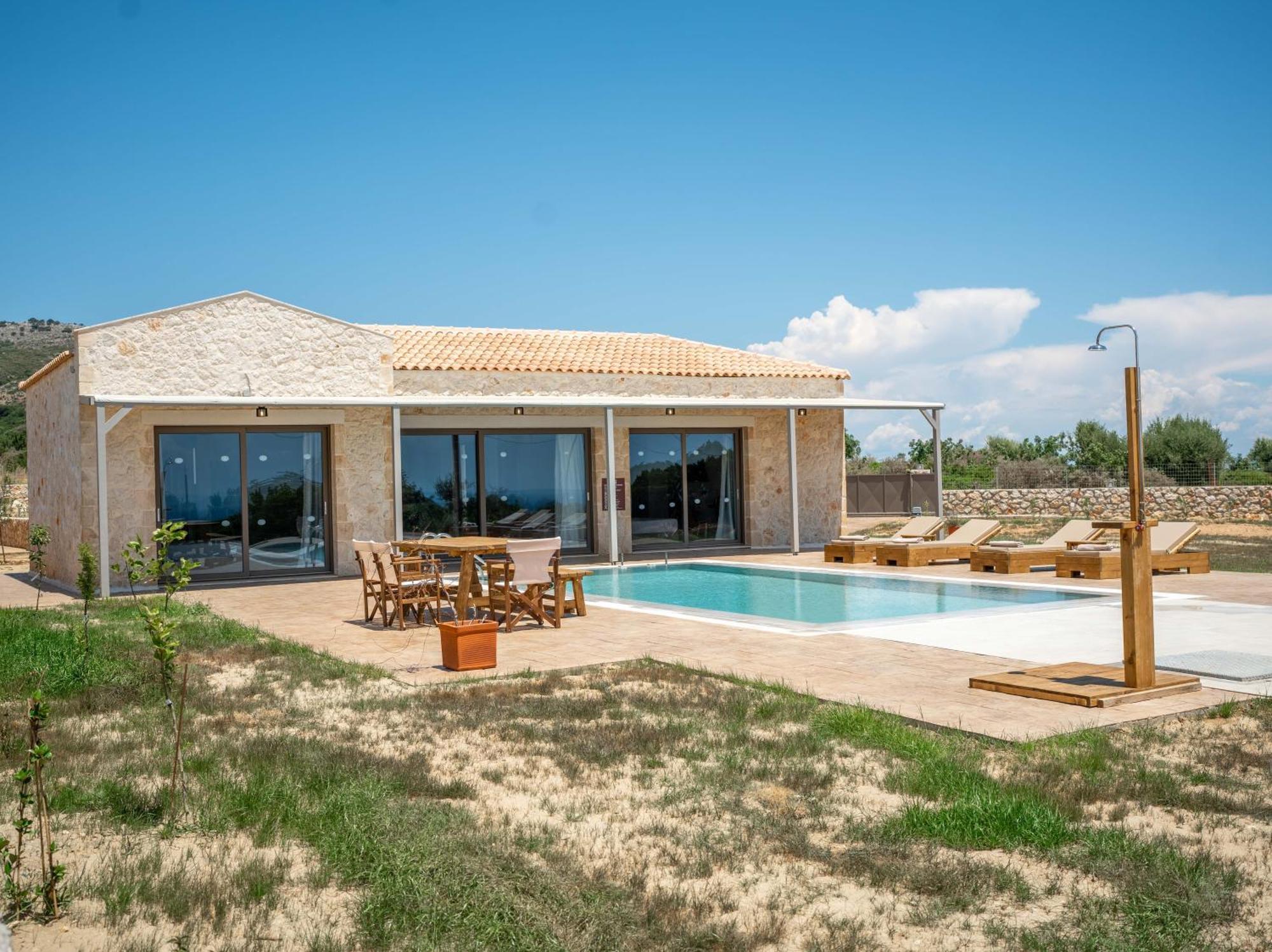 Pantheon Luxury Villas Skala  Exterior foto